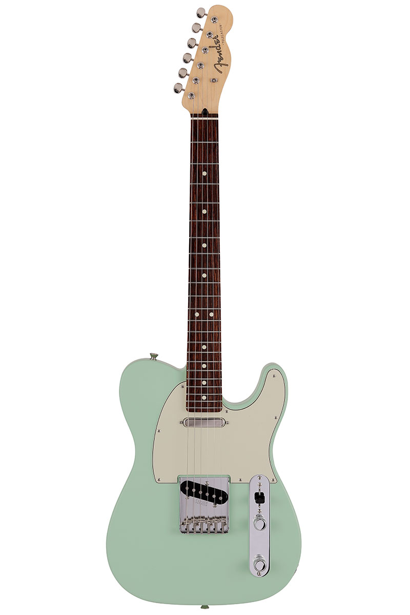 Made in Japan Junior Collection Telecaster, Rosewood Fingerboard, Satin Surf Green