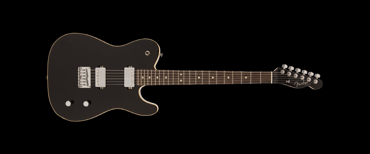 2019 MADE IN JAPAN MODERN TELECASTER HH  Selected Rosewood Black