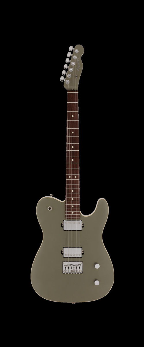 2019 MADE IN JAPAN MODERN TELECASTER HH  Selected Rosewood Jasper Olive Metallic