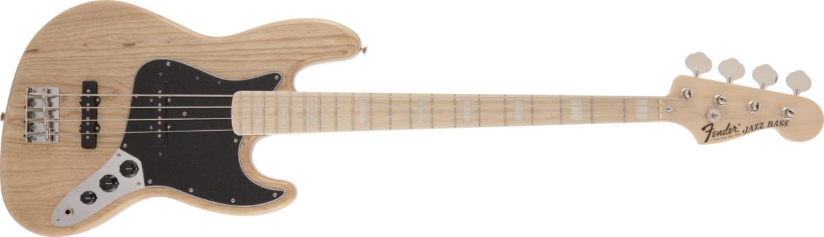 70s Jazz Bass Maple Fingerboard Natural