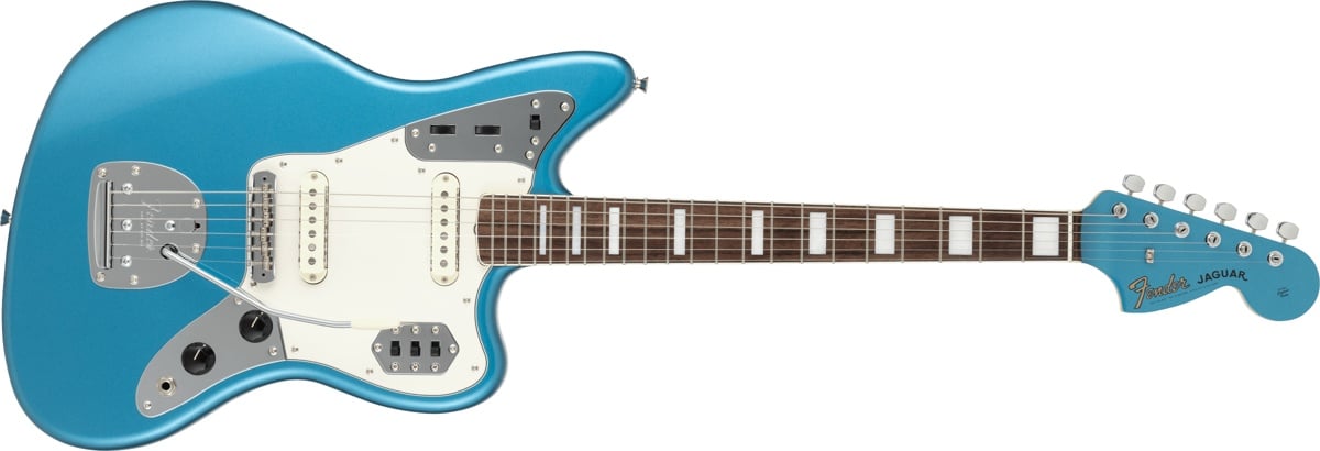 Late 60s Jaguar Rosewood Fingerboard Lake Placid Blue