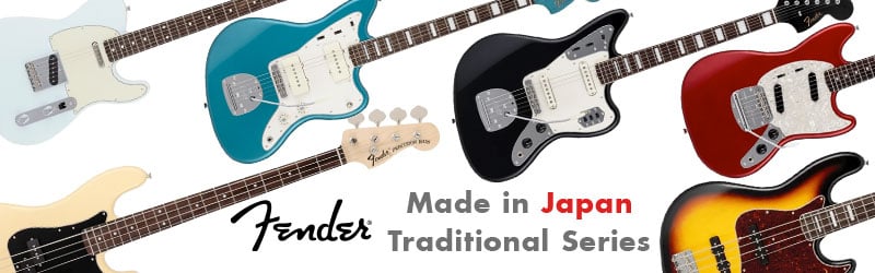 Fender / Made in Japan Traditional 60s Jaguar Rosewood Fingerboard