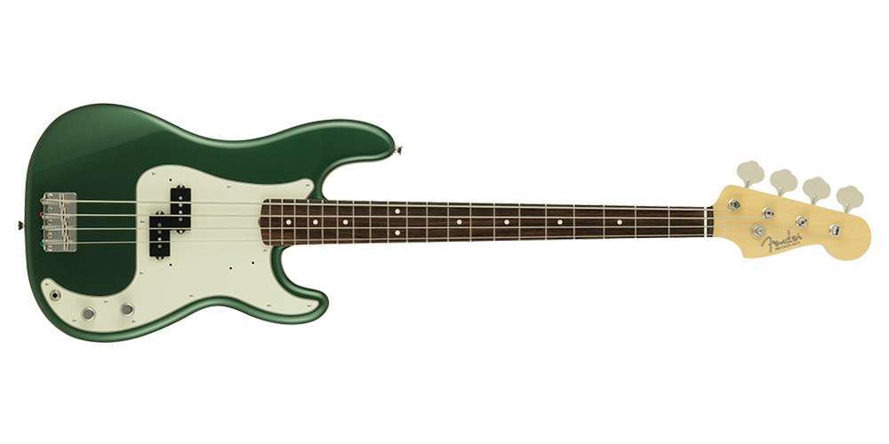 2023 Collection 60s Precision Bass - Rosewood Fingerboard Aged Sherwood Green Metallic