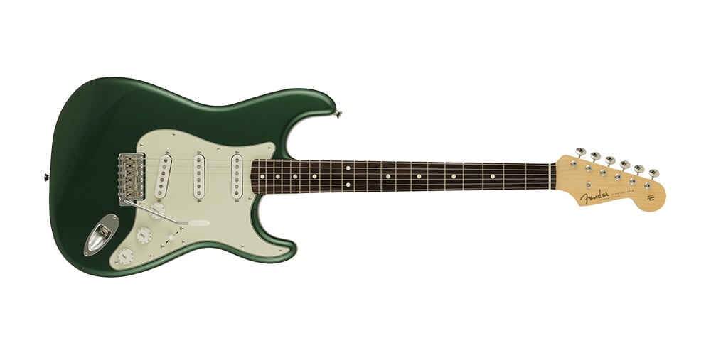 2023 Collection 60s Stratocaster - Rosewood Fingerboard Aged Sherwood Green Metallic