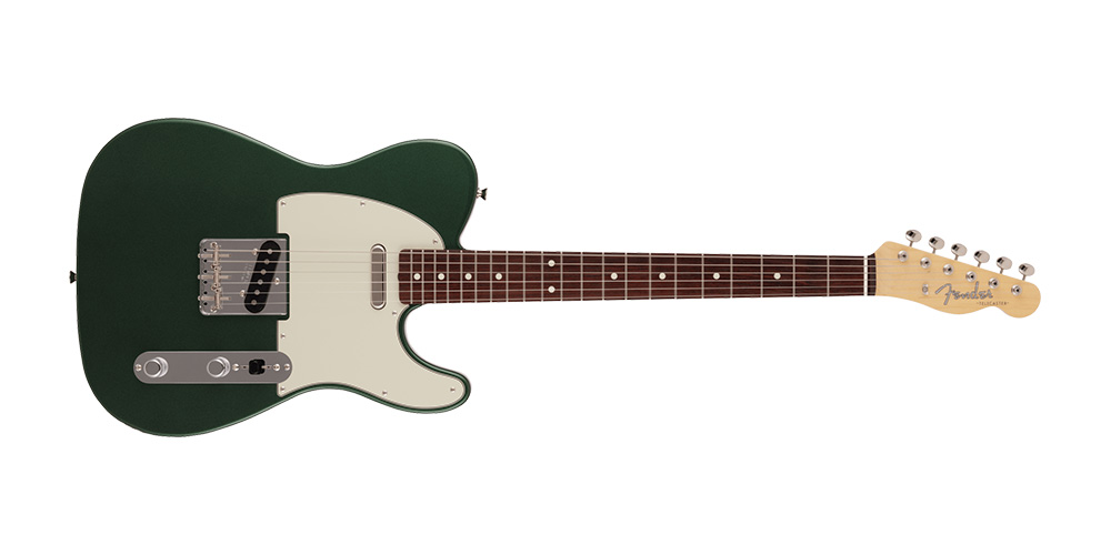 2023 Collection 60s Telecaster - Rosewood Fingerboard Aged Sherwood Green Metallic