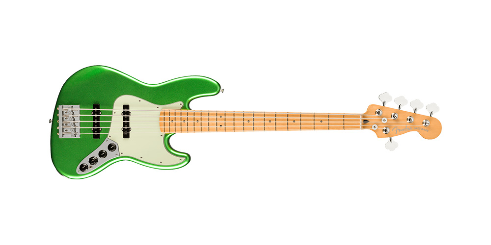 Jazz Bass V - Maple Fingerboard Cosmic Jade 