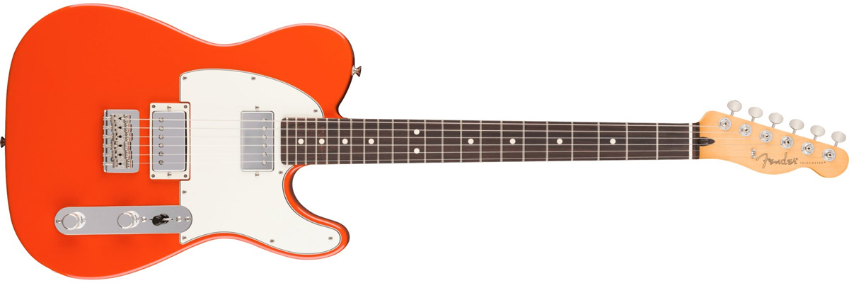 Player II Telecaster HH, Alder Body, Rosewood Fingerboard, Rallye Orange