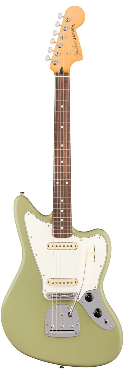 Player II Jaguar, Alder Body, Rosewood Fingerboard, Birch Green