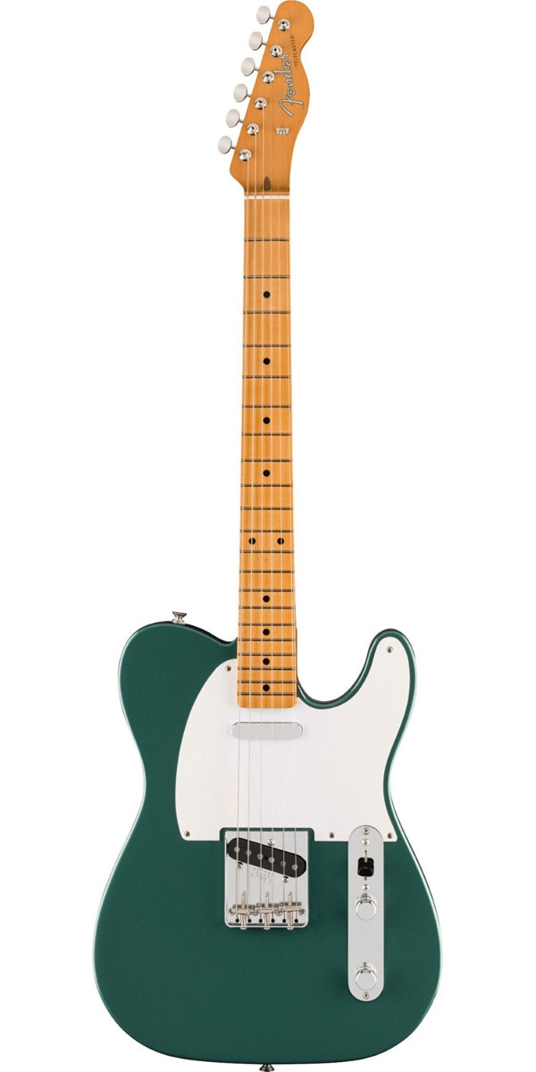 Vintera III, Late '50s Telecaster, Maple Fingerboard, Sherwood Green Metallic