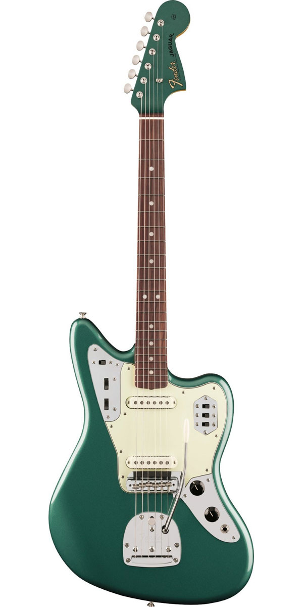 Vintera III, Mid '60s Jaguar, Rosewood Fingerboard, Sherwood Green Metallic