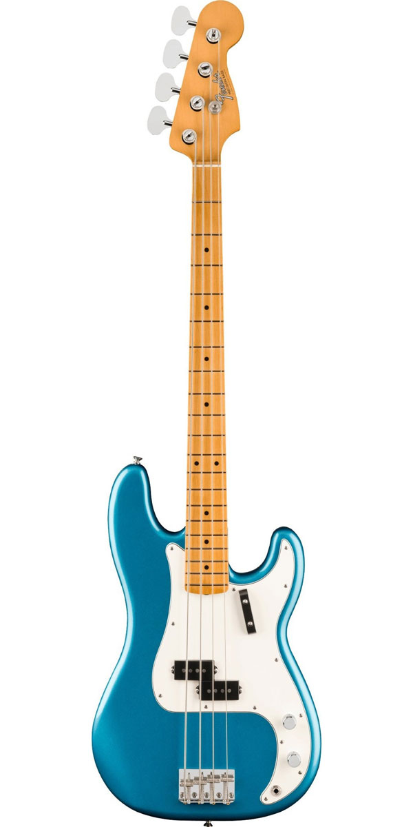 Vintera III, Late '60s Precision Bass, Maple Fingerboard, Lake Placid Blue