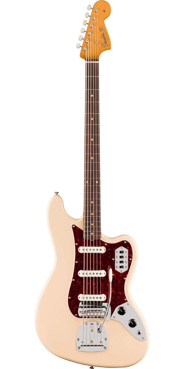 Vintera III, Early '60s Bass VI, Rosewood Fingerboard, Olympic White