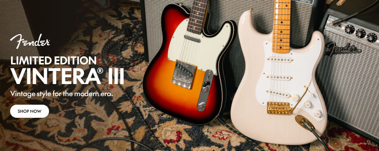 Fender Vintera III 特設ページ