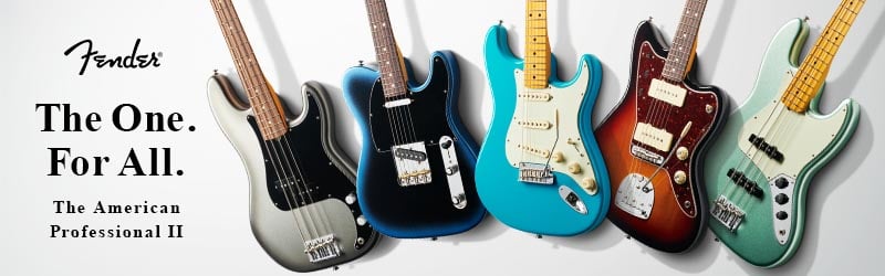 Fender AMERICAN Professional II フェンダー アメリカン プロフェッショナル 2特設ページ