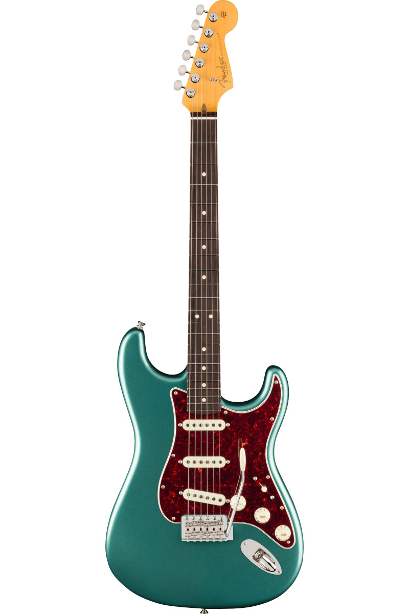 Stratocaster, Rosewood Fingerboard, Faded Sherwood Green Metallic