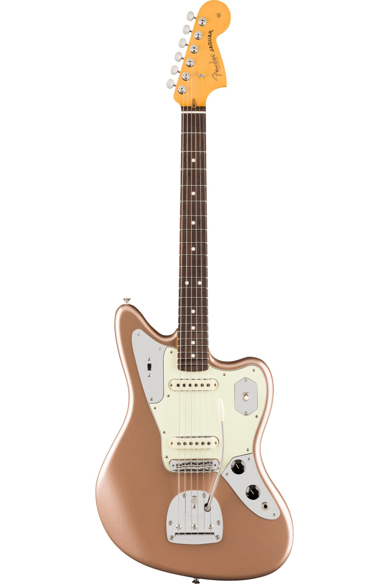 Jaguar, Rosewood Fingerboard, Faded Firemist Gold