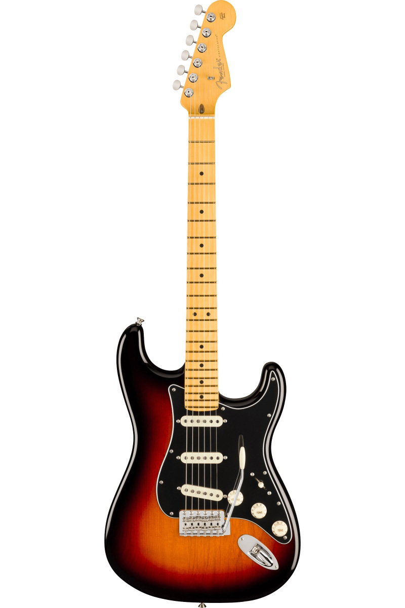 Stratocaster, Maple Fingerboard, 3-Color Sunburst