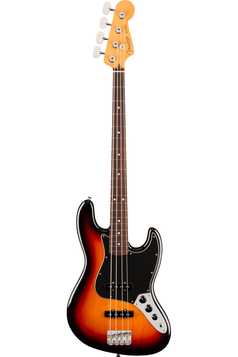 Jazz Bass, Rosewood Fingerboard, 3-Color Sunburst