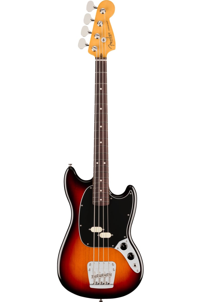 Mustang Bass, Rosewood Fingerboard, 3-Color Sunburst
