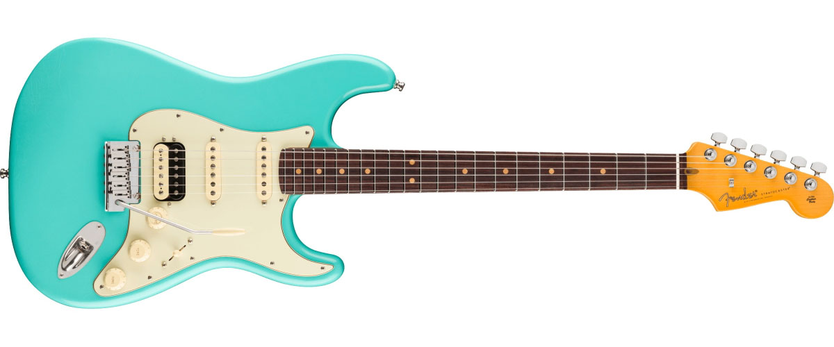 60s Stratocaster HSS Rosewood Fingerboard Sea Foam Green