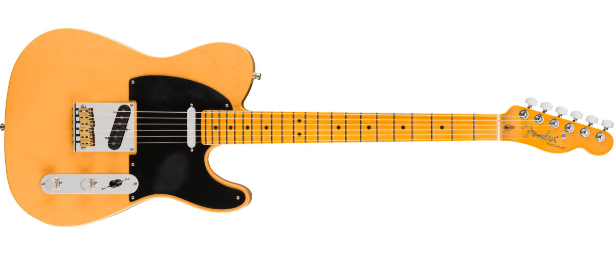 50s Telecaster Maple Fingerboard Butterscotch Blonde