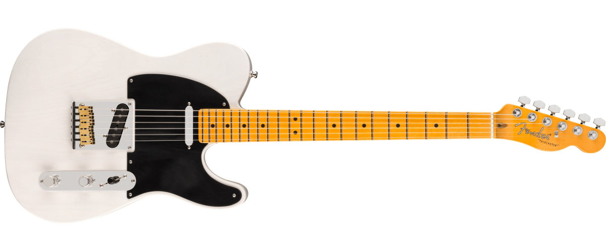 50s Telecaster Maple Fingerboard White Blonde
