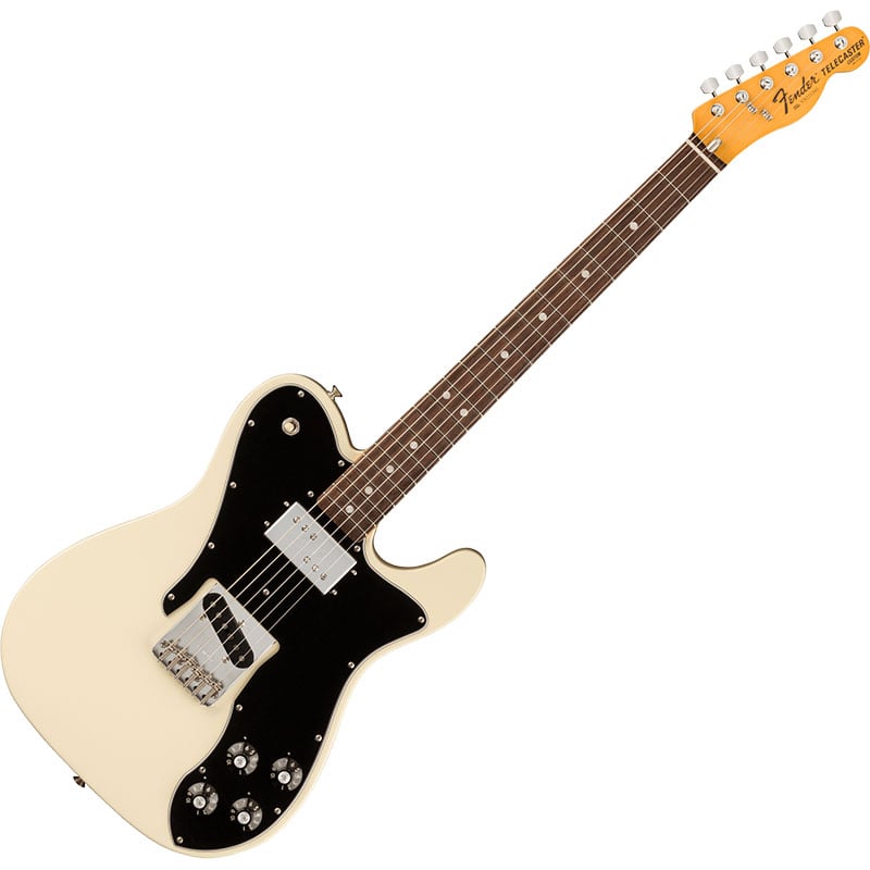 American Vintage II 1977 Telecaster Custom, Rosewood Fingerboard, Olympic White