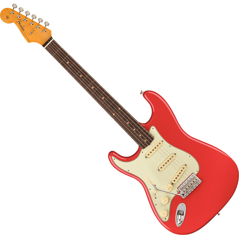 American Vintage II 1961 Stratocaster Left-Hand, Rosewood Fingerboard, Fiesta Red