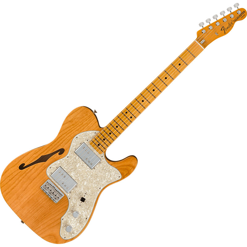 American Vintage II 1972 Telecaster Thinline, Maple Fingerboard, Aged Natural