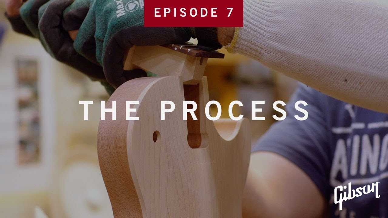 The Process: Episode 7 - How Guitar Necks Get Glued To Bodies At Gibson USA
