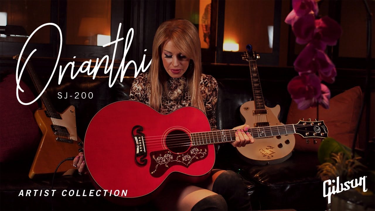 NAMM 2021: Orianthi Gibson SJ-200 Signature Acoustic