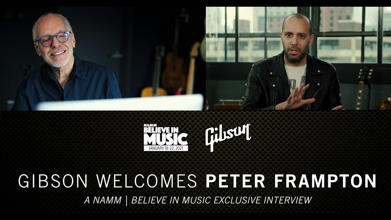 NAMM 2021: Gibson Welcomes Peter Frampton
