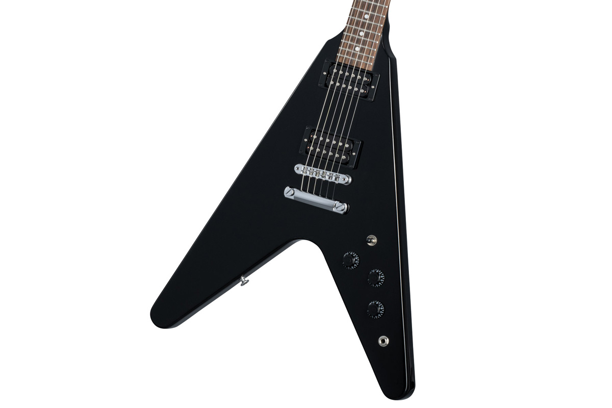 80s Flying V Ebony