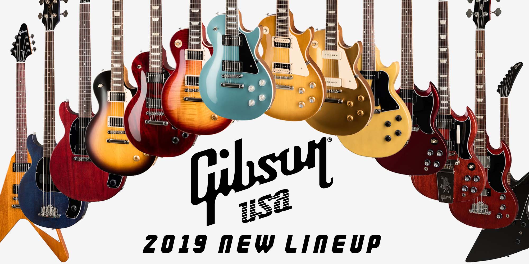 Gibson USA 2019 NEW LINEUP