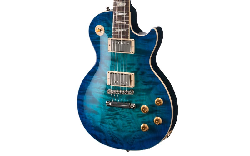 Goryo Yuto Les Paul Standard  Trans Blue Burst