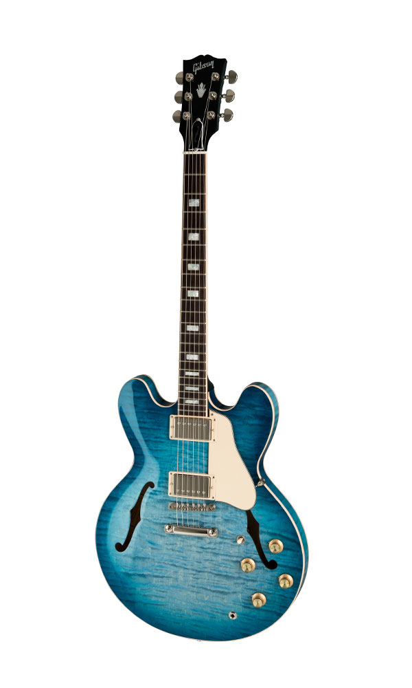  ES-335 Figured     Glacier Blue