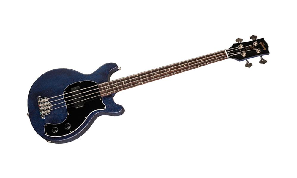  Les Paul Junior  Tribute DC Bass   Blue Stain