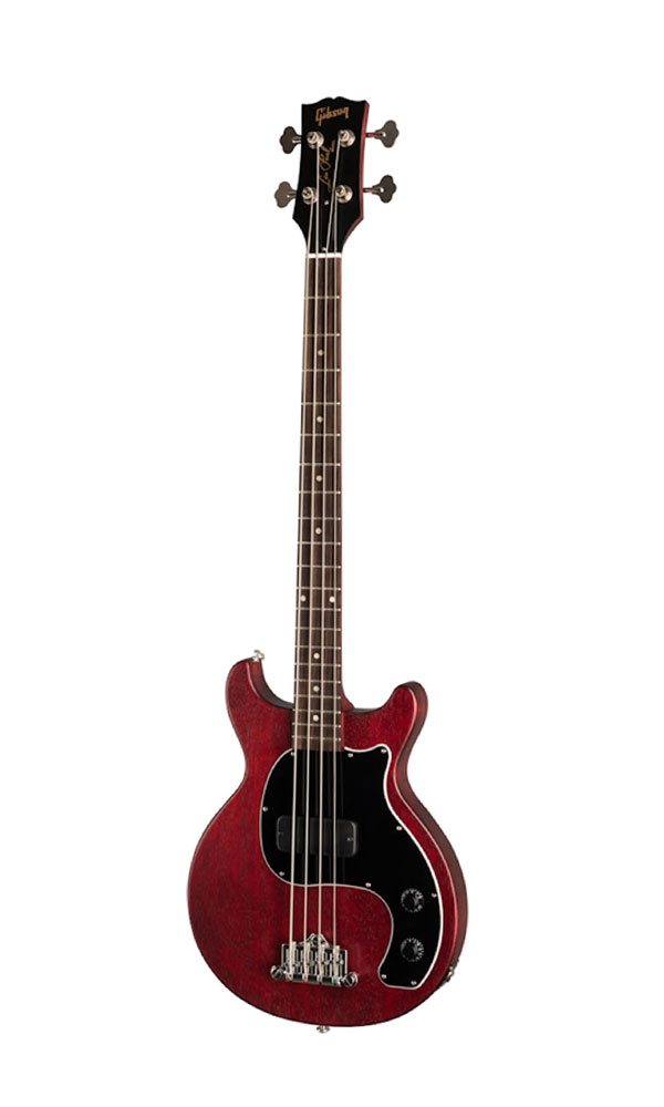  Les Paul Junior  Tribute DC Bass   2019 Worn Cherry