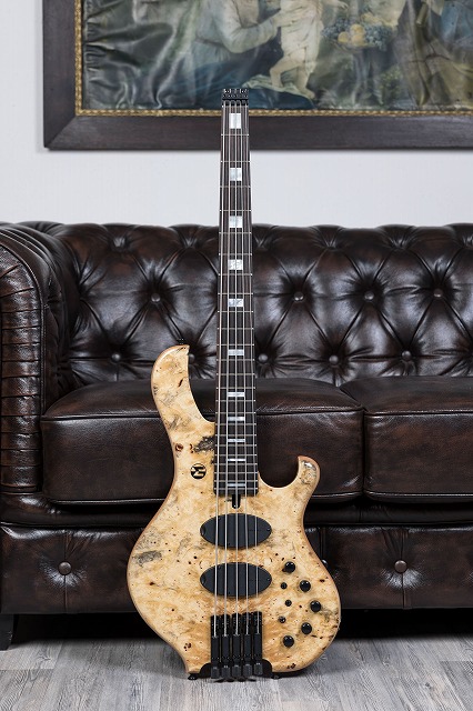 Frog Omega 5A Headless Buckeye Burl