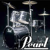 Pearl / FZ725/C-CX 44カーボンブラック 【ドラムセット/シンバルつきフルセット】