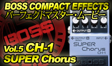 BOSS COMPACT EFFECTS パーフェクトマスター・ムービー