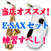 担当者オススメE-SAXセット！練習あるのみ！