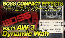 BOSS COMPACT EFFECTS パーフェクトマスター・ムービー