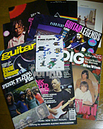 アメリカではフロイドの雑誌も豊富に発売されている。