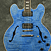 Gibson 2015 ES-335 Figured Indigo Blue