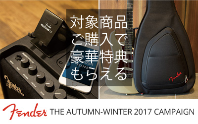 FENDER THE AUTUMN-WINTER 2017 CAMPAIGN