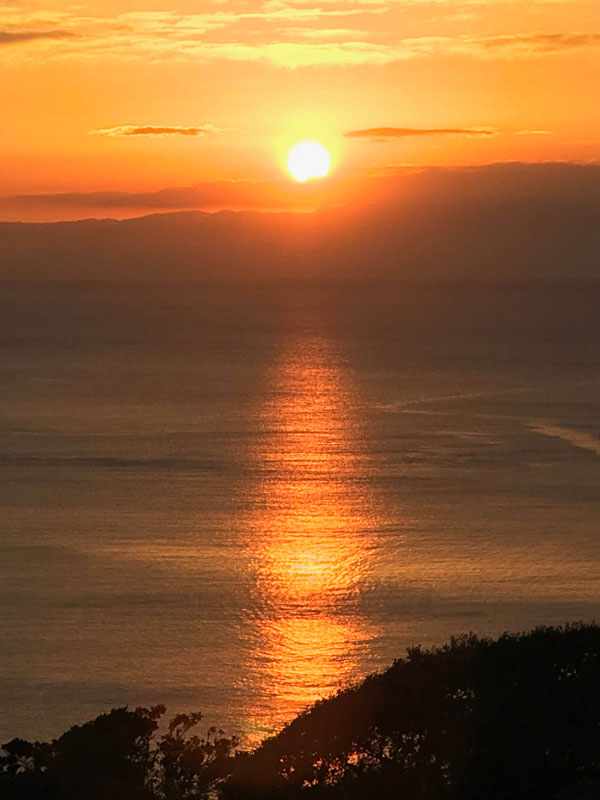 写真　夕日