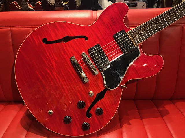本日入荷のUsed Gibson Guitar『Memphis ES-335 Figured Cherry -2014