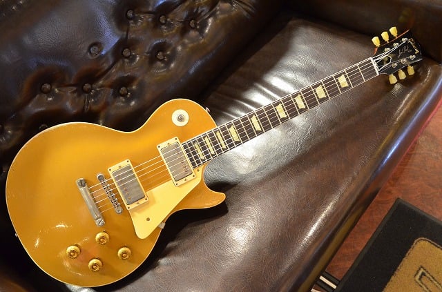 Gibson Custom Shop 1958 Les Paul Gold Top Tom Murphy Painted Aged 石橋楽器 福岡パルコ店 ブログ