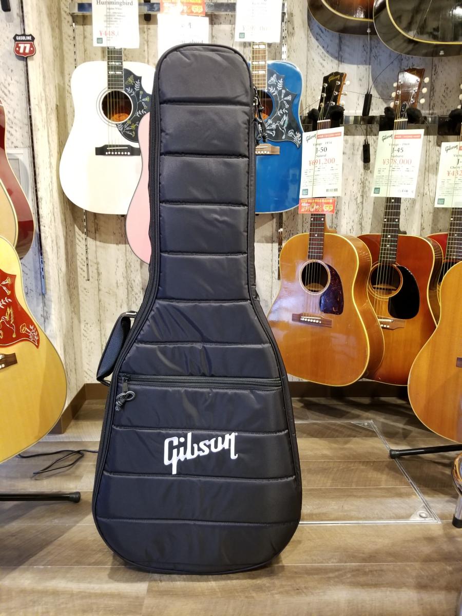 新品Gibsonアコースティックギターお買い上げのかたにギグケースも